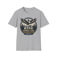 Load image into Gallery viewer, Rise on Wings Like Eagles T-Shirt
