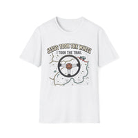 Load image into Gallery viewer, Jesus Took the Wheel T-Shirt