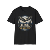 Load image into Gallery viewer, Rise on Wings Like Eagles T-Shirt