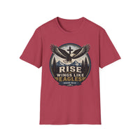 Load image into Gallery viewer, Rise on Wings Like Eagles T-Shirt