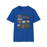 Load image into Gallery viewer, Scriptures Snacks Skid Plates T-Shirt