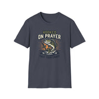 Load image into Gallery viewer, Hooked on Prayer - Cast Your Cares T-Shirt