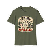 Load image into Gallery viewer, Jesus is My Trail Guide T-Shirt