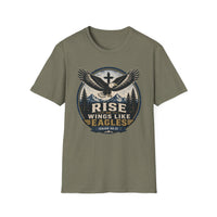 Load image into Gallery viewer, Rise on Wings Like Eagles T-Shirt