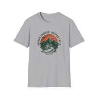 Load image into Gallery viewer, Higher Ground, Deeper Faith T-Shirt