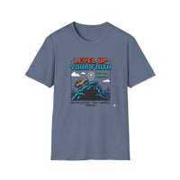 Load image into Gallery viewer, Level Up Your Faith - Mountain T-Shirt