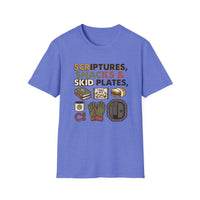 Load image into Gallery viewer, Scriptures Snacks Skid Plates T-Shirt