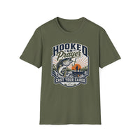 Load image into Gallery viewer, Hooked on Prayer T-Shirt