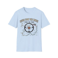 Load image into Gallery viewer, Jesus Took the Wheel T-Shirt