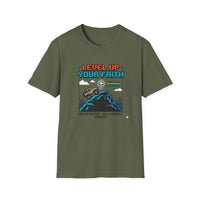 Load image into Gallery viewer, Level Up Your Faith - Mountain T-Shirt