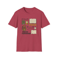 Load image into Gallery viewer, Pray Pack Press Forward T-Shirt