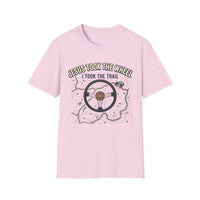 Load image into Gallery viewer, Jesus Took the Wheel T-Shirt