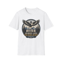 Load image into Gallery viewer, Rise on Wings Like Eagles T-Shirt